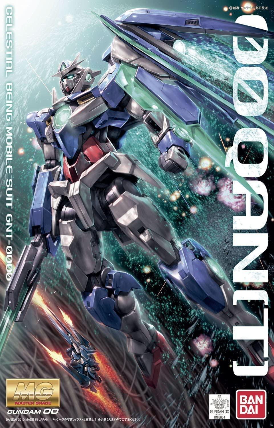 Bandai 00 Qan[T] Quanta MG 1/100 Model Kit – A-Z Toy Hobby