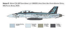 Italeri 2823 F/A-18F Super Hornet US Navy Special Color 1/48 Model Kit - A-Z Toy Hobby