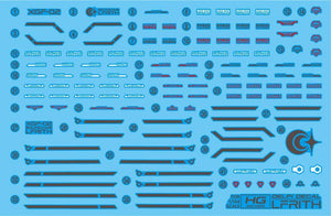 Delpi Water Decal For HG Lfrith - A-Z Toy Hobby