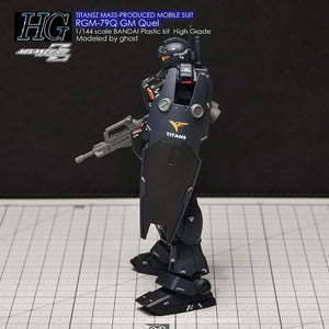 G-Rework Water Decal For HG RGM-79Q GM Quel - A-Z Toy Hobby