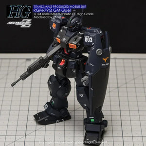 G-Rework Water Decal For HG RGM-79Q GM Quel - A-Z Toy Hobby