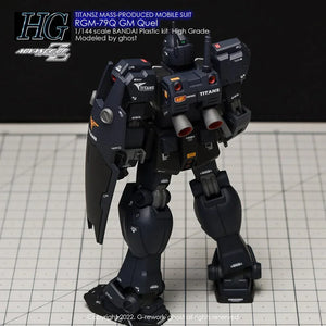 G-Rework Water Decal For HG RGM-79Q GM Quel - A-Z Toy Hobby