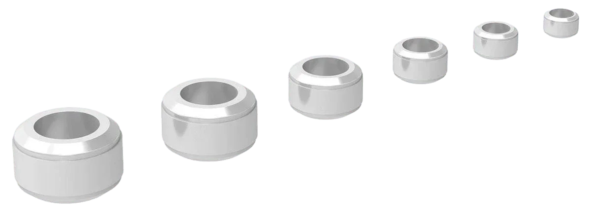 HIQParts MZ Pipe Silver (20 pcs) - A-Z Toy Hobby