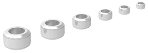 HIQParts MZ Pipe Silver (20 pcs) - A-Z Toy Hobby