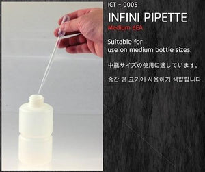 Infini Model Pipette 6ea PE (Medium) ICT-0005 - A-Z Toy Hobby