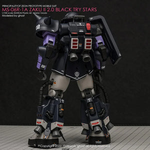 G-Rework Water Decal For MG Zaku II Black Tri-Stars Ver 2.0 - A-Z Toy Hobby