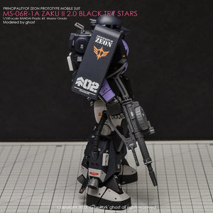 G-Rework Water Decal For MG Zaku II Black Tri-Stars Ver 2.0 - A-Z Toy Hobby