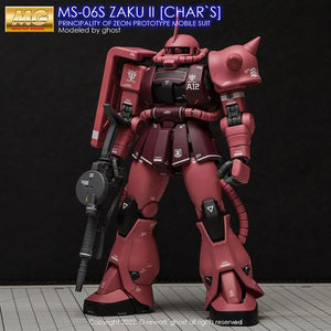 G-Rework Water Decal For MG Char's Zaku II 2.0 - A-Z Toy Hobby