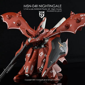 G-Rework Water Decal For HG Nightingale - A-Z Toy Hobby