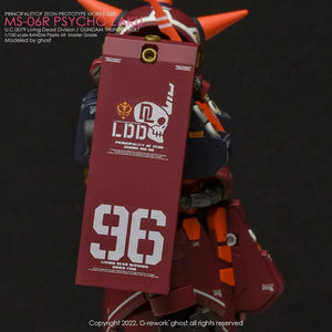 G-Rework Water Decal For MG Psycho Zaku Ver. Ka - A-Z Toy Hobby