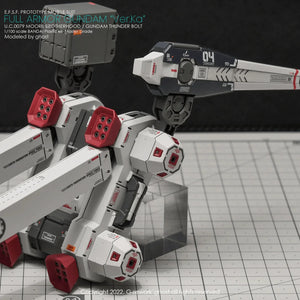 G-Rework Water Decal For MG Full Armor Thunderbolt Ver. Ka - A-Z Toy Hobby