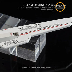 G-Rework Water Decal For MG X - A-Z Toy Hobby