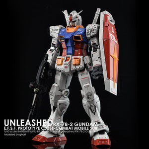 G-Rework Water Decal For PG Unleashed RX-78-2 - A-Z Toy Hobby