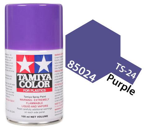 Tamiya 85024 TS-24 Purple Lacquer Spray Paint 100ml TAM85024 - A-Z