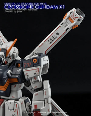 G-Rework Water Decal For RG Crossbone X1 - A-Z Toy Hobby