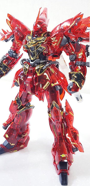 Delpi Gold Holo Water Decal For RG HG Sinanju - A-Z Toy Hobby