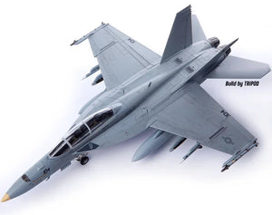 Academy #12567 USN F/A-18F "VFA-2 Bounty Hunters" 1/72 Model Kit - A-Z Toy Hobby