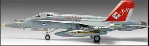 Academy 12520 USMC F/A-18A+ "VMFA-232 Red Devils" 1/72 Model Kit - A-Z Toy Hobby