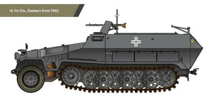 Academy 13540 German Sd.Kfz.251/1 Ausf.C 1/35 Model Kit - A-Z Toy Hobby