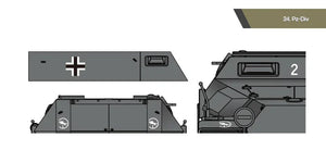 Academy 13540 German Sd.Kfz.251/1 Ausf.C 1/35 Model Kit - A-Z Toy Hobby