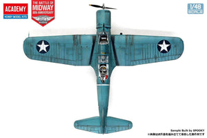 Academy 12350 USN SB2U-3 Vindicator Battle of Midway 1/48 Model Kit - A-Z Toy Hobby