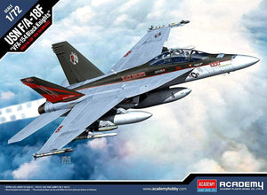 Academy 12577 USN F/A-18F "VFA-154 Black Knights" 1/72 Model Kit - A-Z Toy Hobby