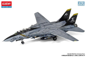 Academy 12578 USN F-14B Tomcat "VF-103 Jolly Rogers" 1/72 Model Kit - A-Z Toy Hobby