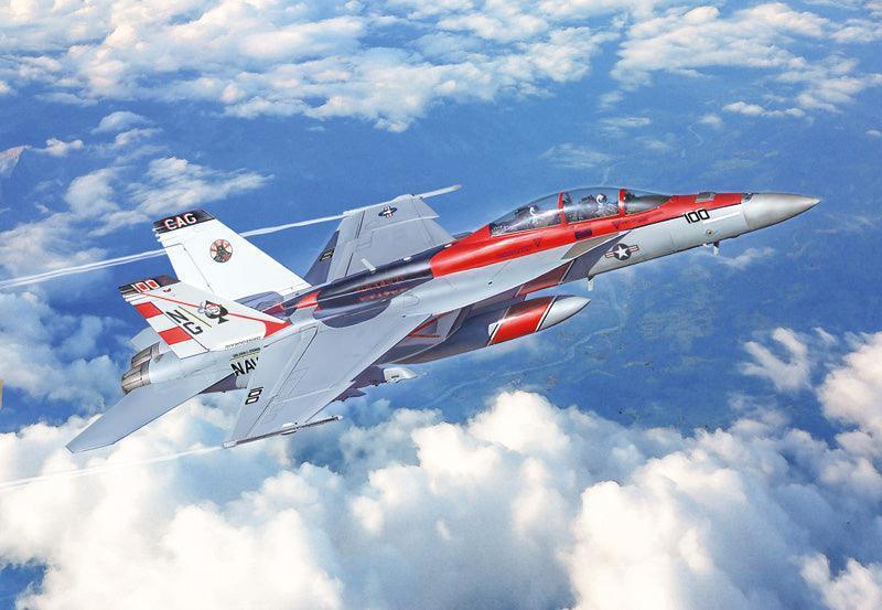 Italeri 2823 F/A-18F Super Hornet US Navy Special Color 1/48 Model Kit - A-Z Toy Hobby