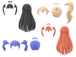 Bandai 30 Minute Sisters Option Hair Style Parts Vol. 3 (All 4 Types) 30MS - A-Z Toy Hobby