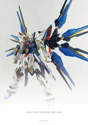 Delpi Holo Water Decal For MGEX Strike Freedom - A-Z Toy Hobby