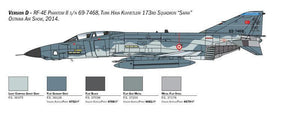 Italeri 2818 RF-4E Phantom II 1/48 Model Kit - A-Z Toy Hobby