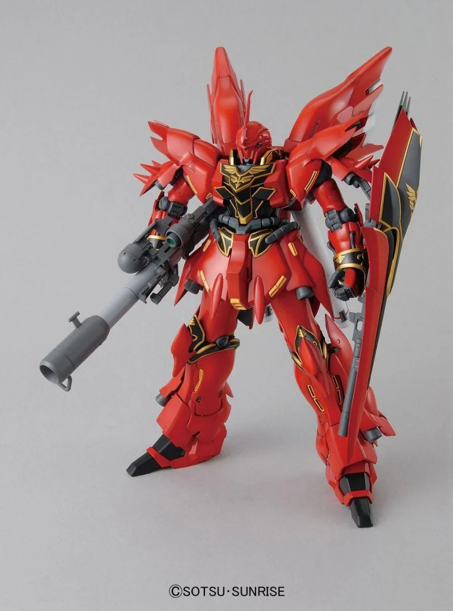 Bandai MSN-06S Sinanju Animation Color Ver. MG 1/100 Model Kit - A-Z Toy Hobby