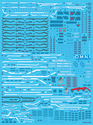 Delpi Water Decal For PG Perfect Strike - A-Z Toy Hobby