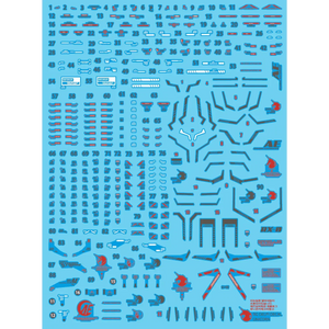 Delpi Holo Water Decal For RG Unicorn - A-Z Toy Hobby