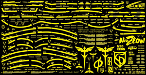 Delpi Gold Metal Sticker For HG Nightingale - A-Z Toy Hobby