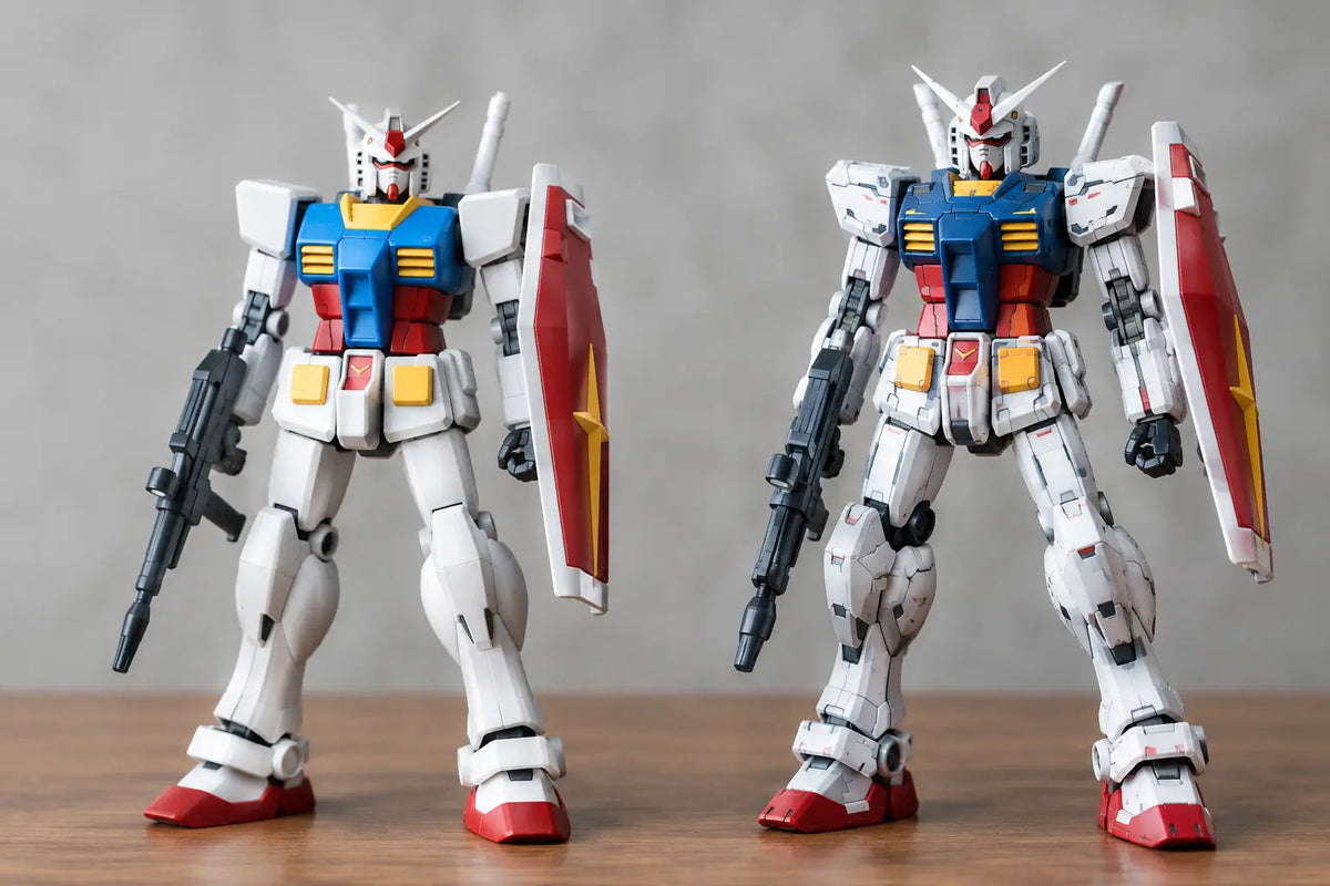HG versus RG: Which 1/144 Gundam Grade Fits?