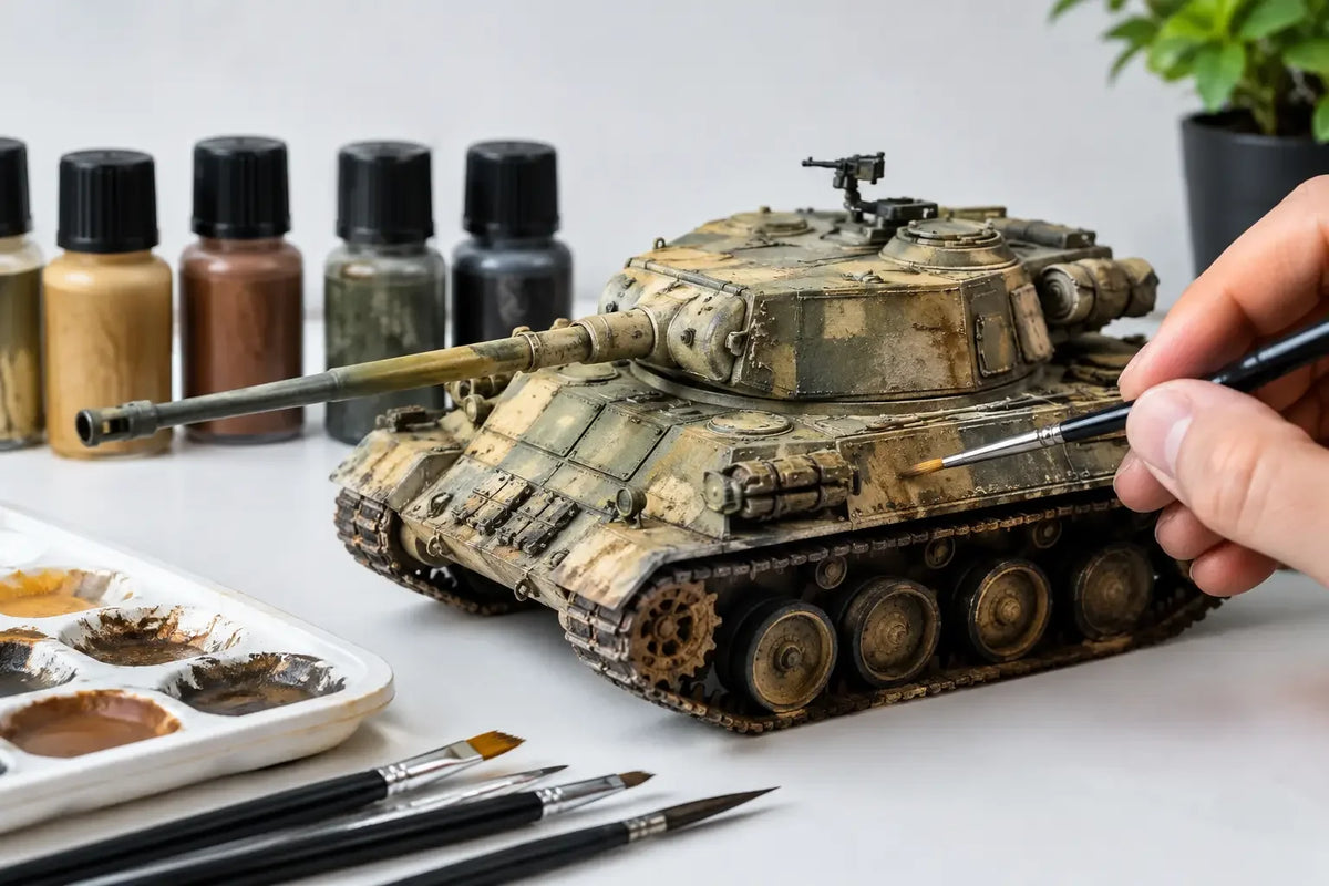 AK Interactive Weathering Tutorial: Clean Results