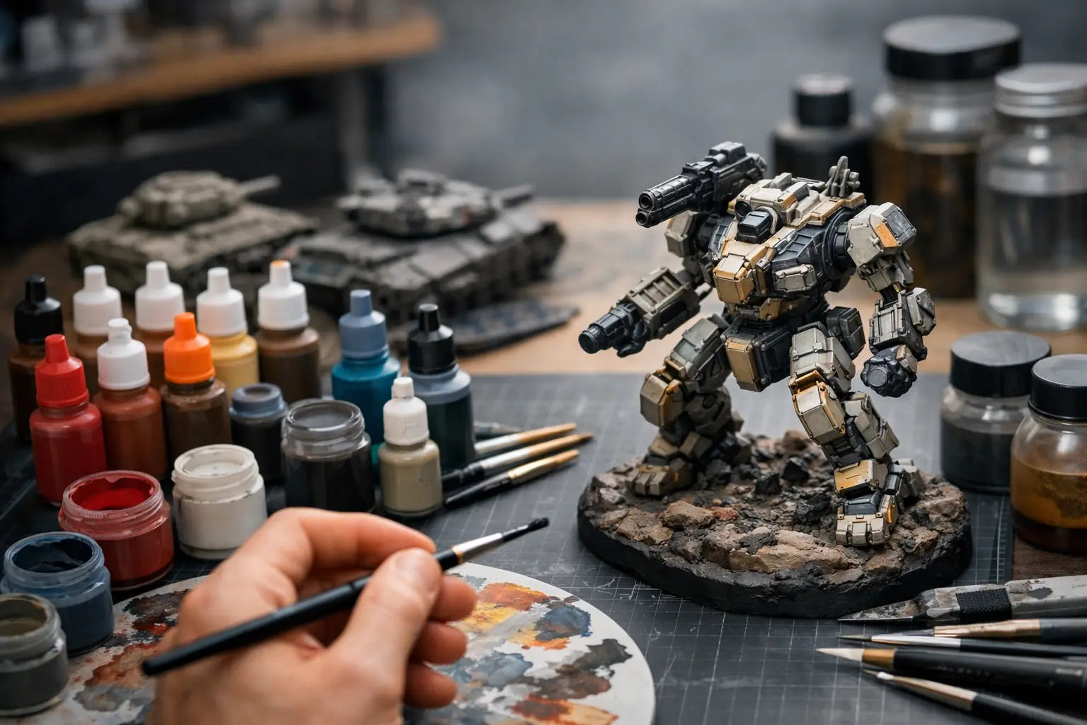 How to Choose Hobby Paints That Fit Your Build