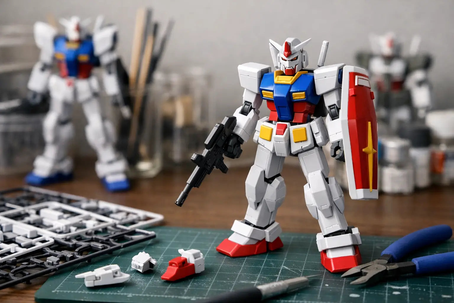 Entry Grade Gundam Kits for New Builders