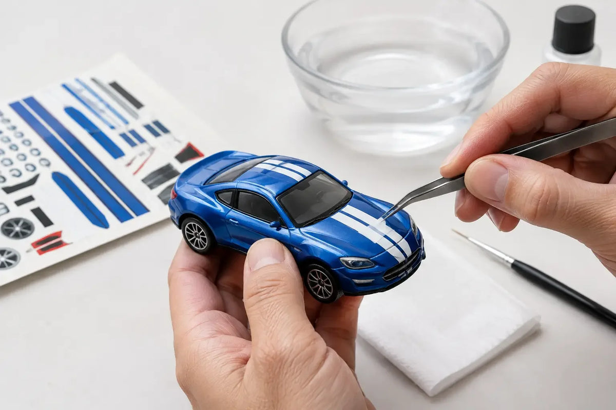 Water Slide Decal Application for Clean Results