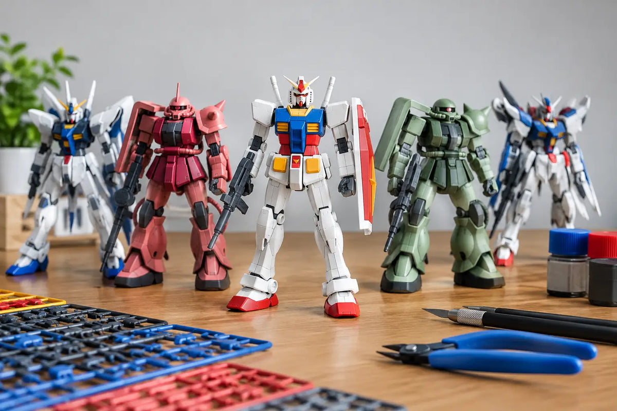 10 Best Gunpla Kits for Beginners to Build