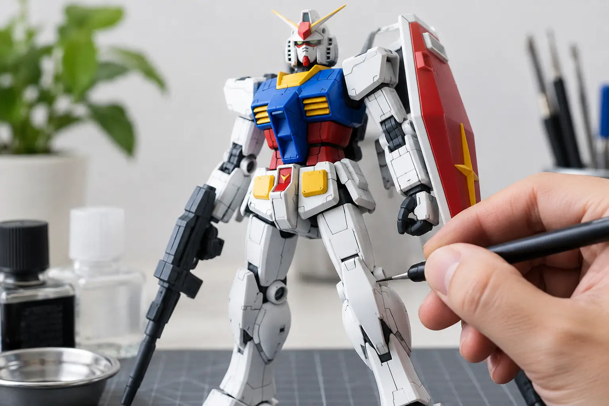 How to Panel Line Gunpla Without Messy Marks