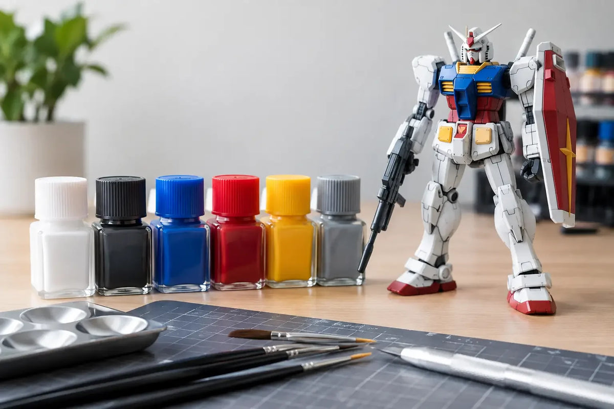 Gaia Notes Paint for Gunpla and Scale Models