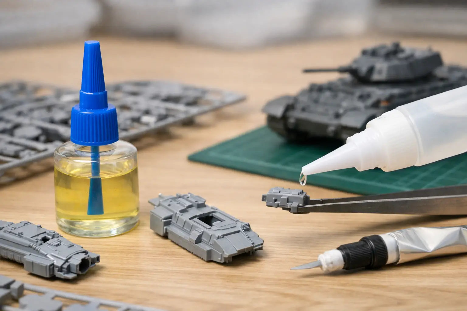 Plastic Cement vs Super Glue for Model Kits – A-Z Toy Hobby