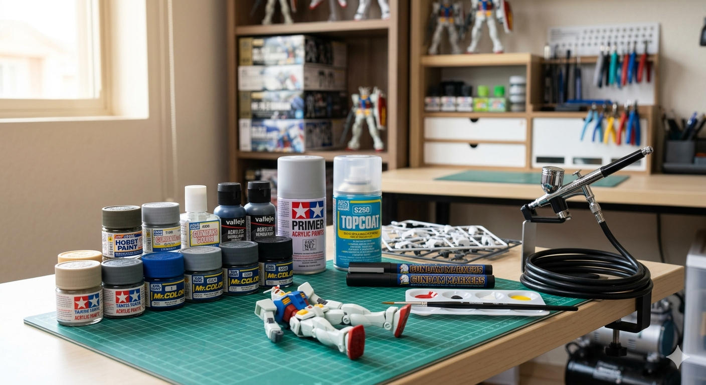 Best Paint for Gunpla: What to Use