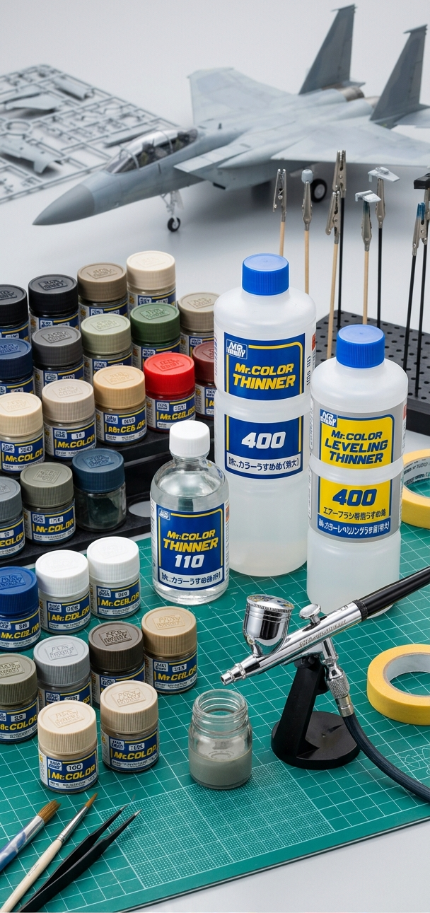 Mr Color Paint Guide for Model Builders