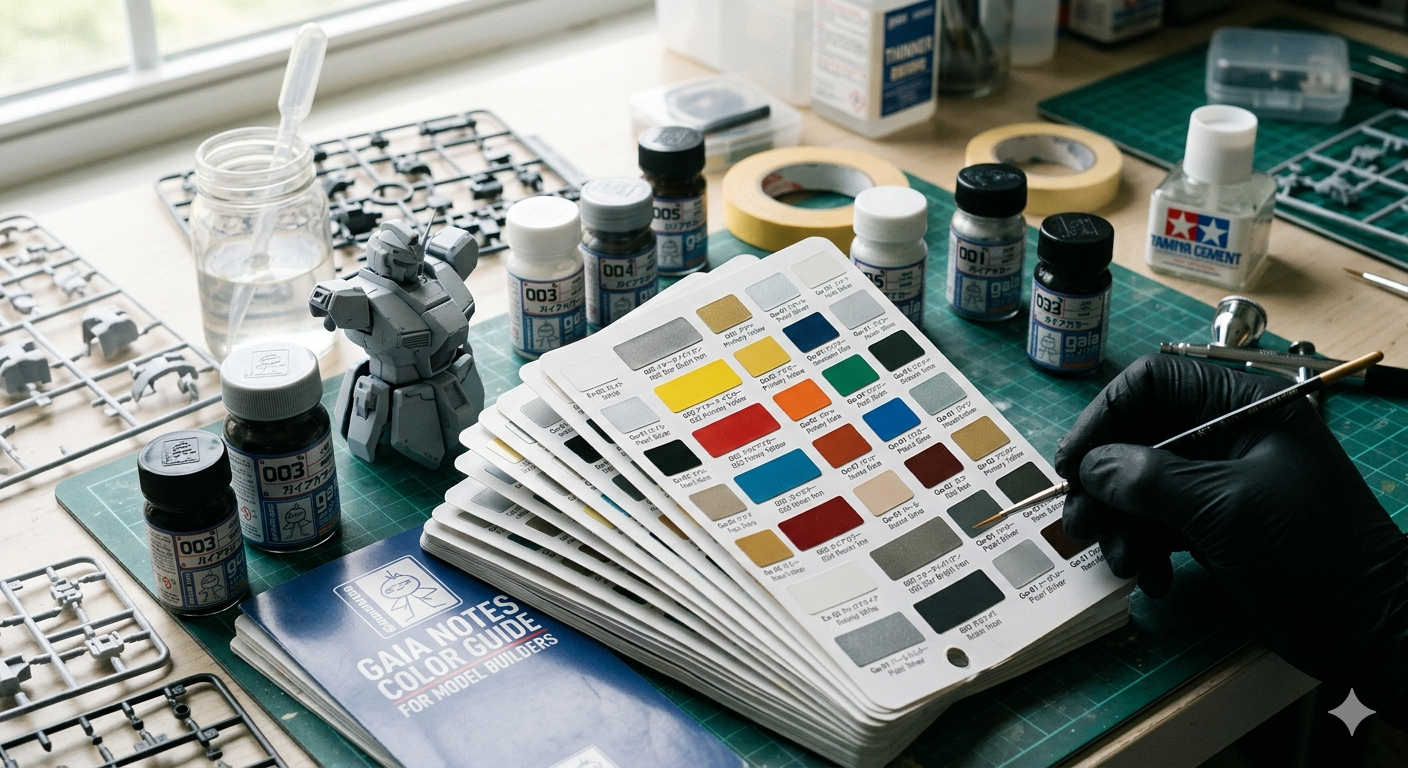 Gaia Notes Color Guide for Model Builders