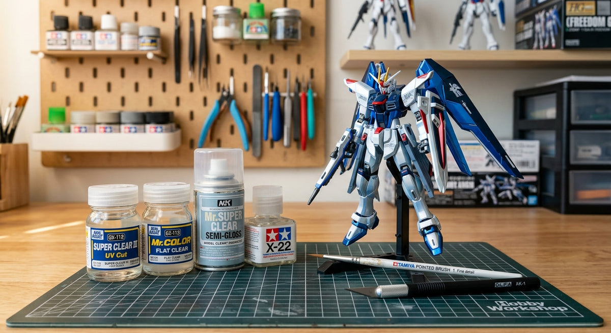 Choosing Model Clearcoat for the Right Finish