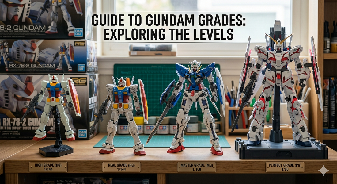 What Is Gunpla Grade? A Clear Breakdown – A-Z Toy Hobby