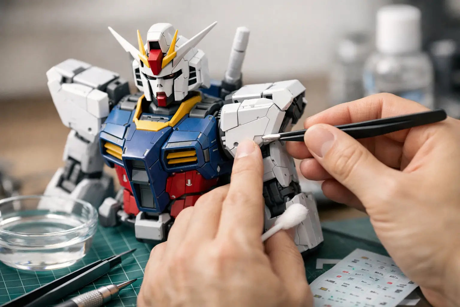 Gundam Decals Tutorial for Clean Results